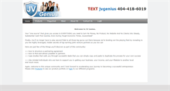 Desktop Screenshot of jvgenius.com